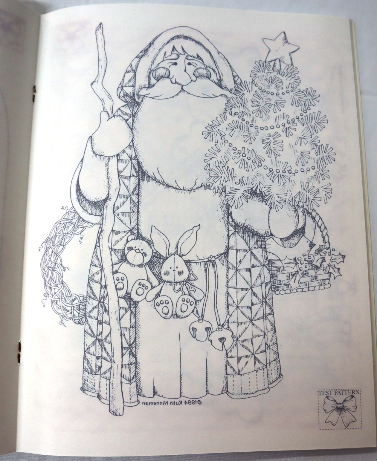 Iron On Transfers Craft Book Ruth Ninneman Charmers Vtg 1994 HOTP