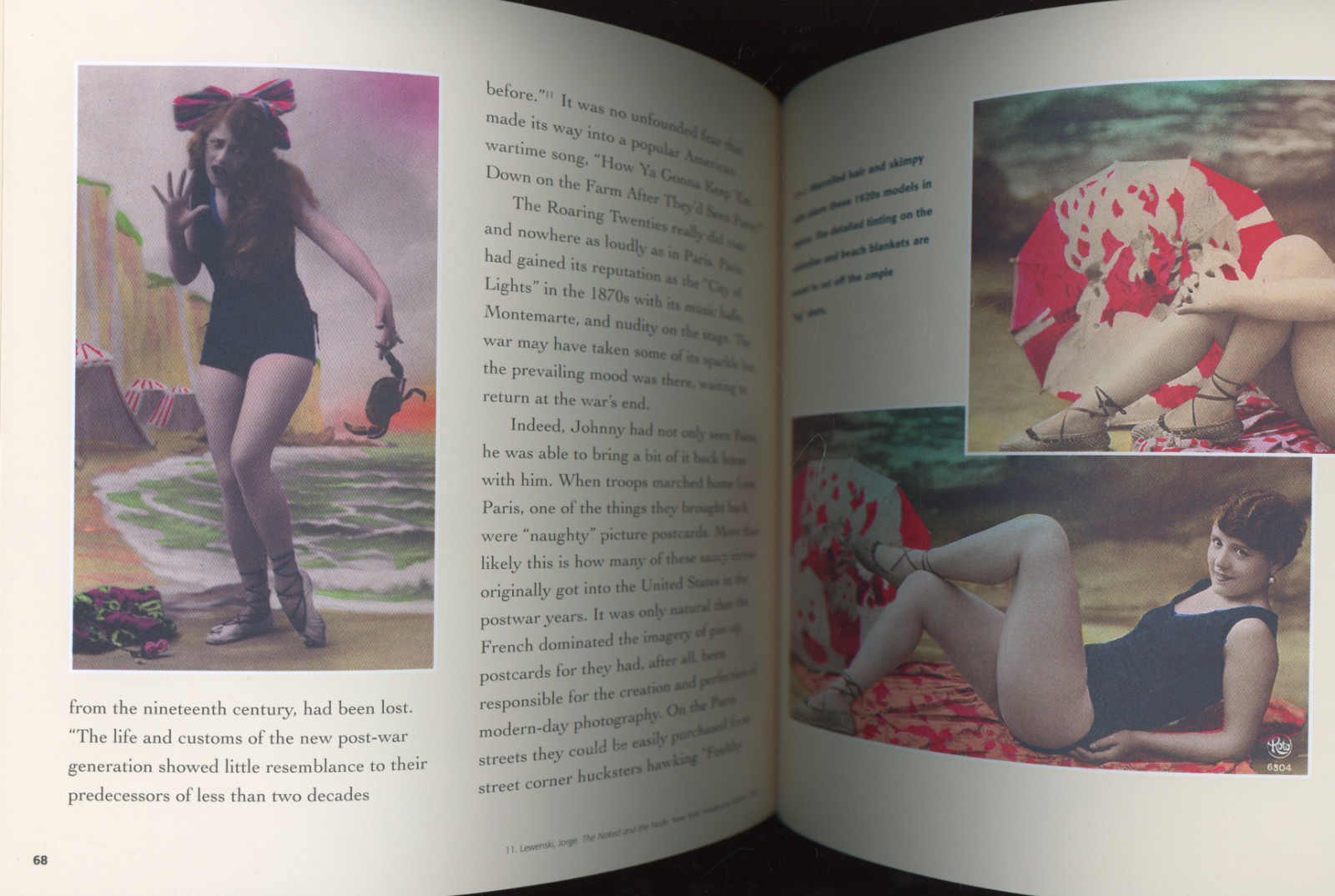 Bathing Beauties – French Photo Postcards of 1920s (PB, 1999) VERY GOOD