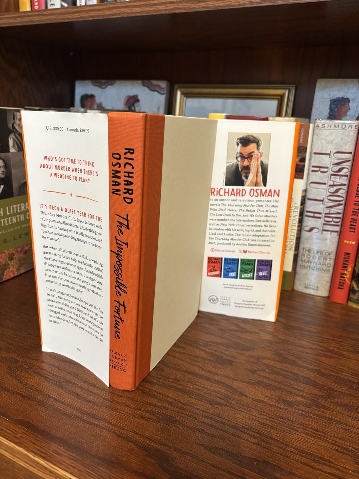 The Impossible Fortune. Richard Osman. 1st HC Ptg. Viking 2025. Near Fine