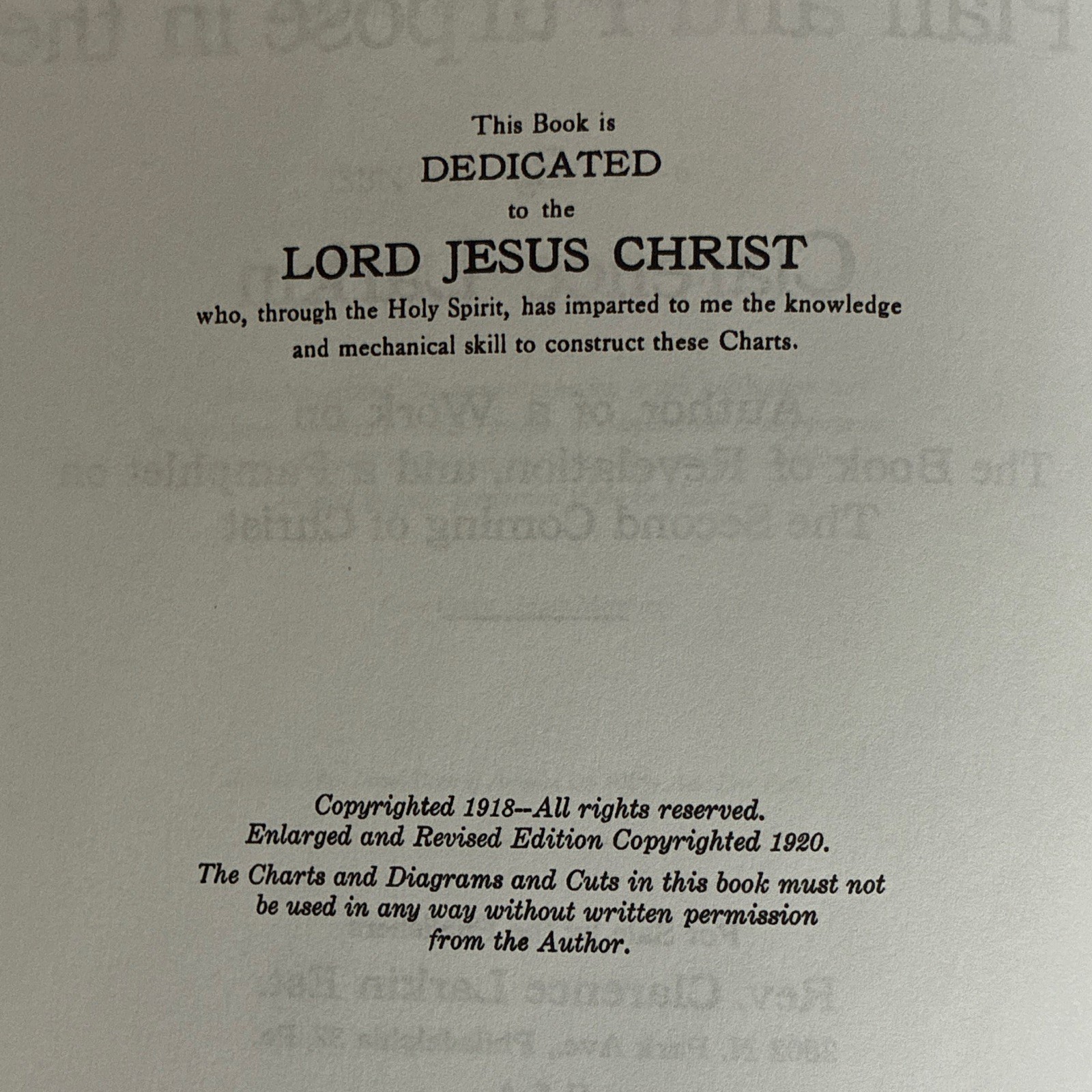 Clarence Larkin Dispensational Truth Enlarged & Revised HC Illustrated 2015