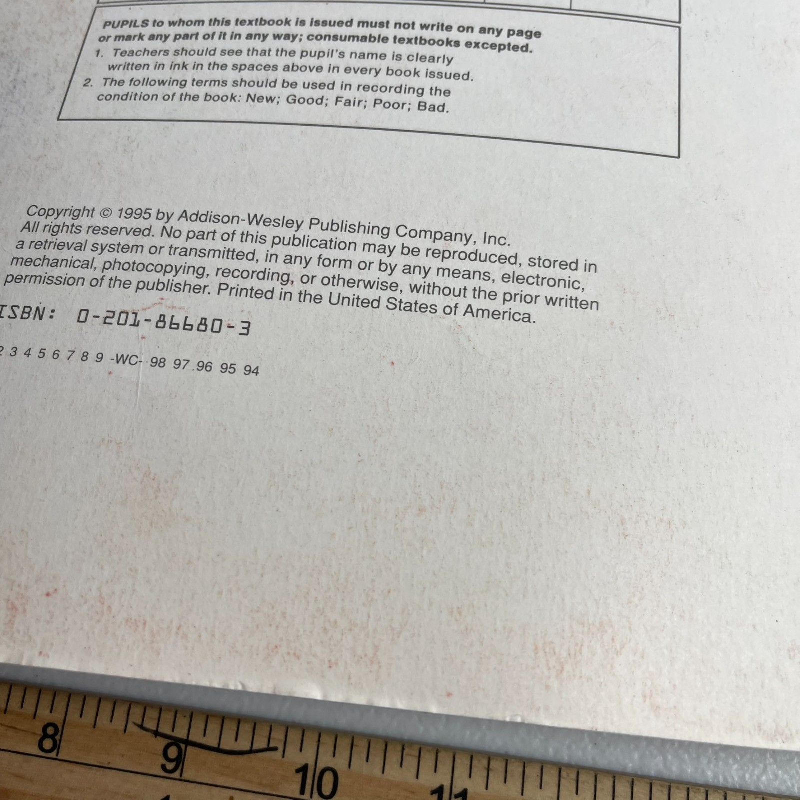 Addison-Wesley Mathematics – Teacher’s Edition Volume 1 Chapters 1-7