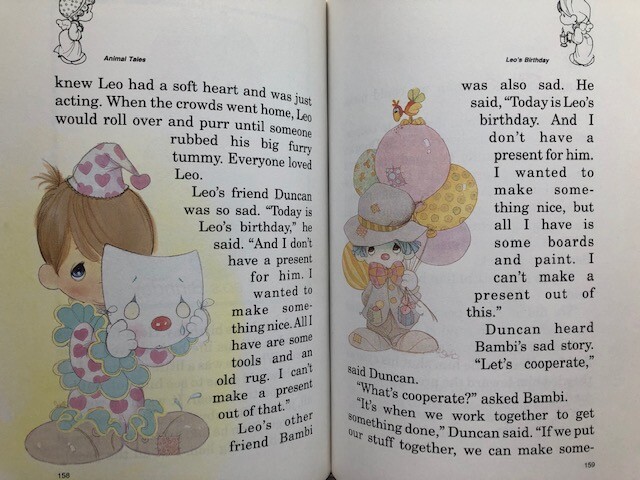 Precious Moments Bedtime Stories – 241 pages all clean, no marks or damage