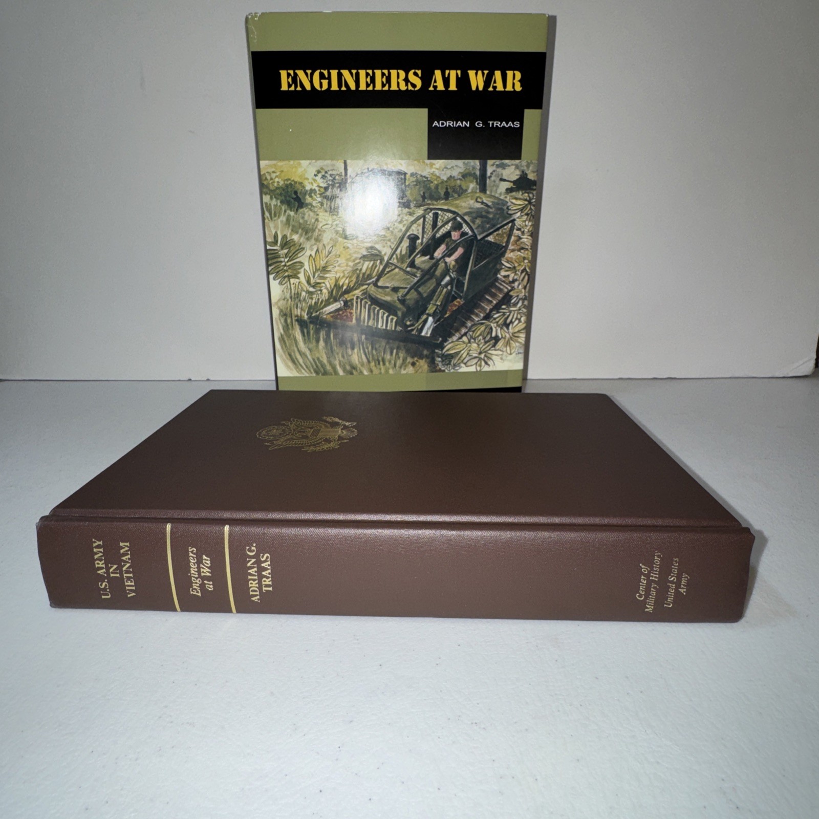 ENGINEERS AT WAR (UNITED STATES ARMY IN VIETNAM SERIES) By Adrian G. Traas