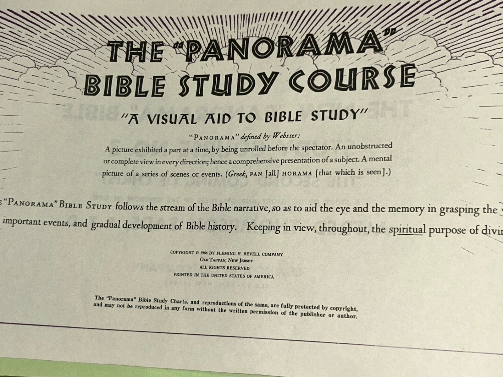 The Second Coming of Christ Panorama Bible Study Course 3 Alfred T. Eade 1966