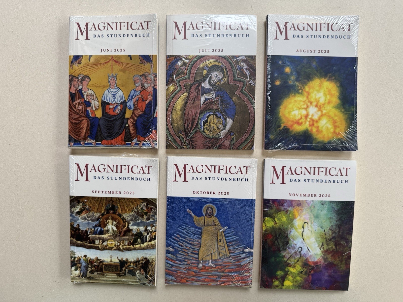 MAGNIFICAT Juni-November 2025 – Das Stundenbuch OVP 6Stk.