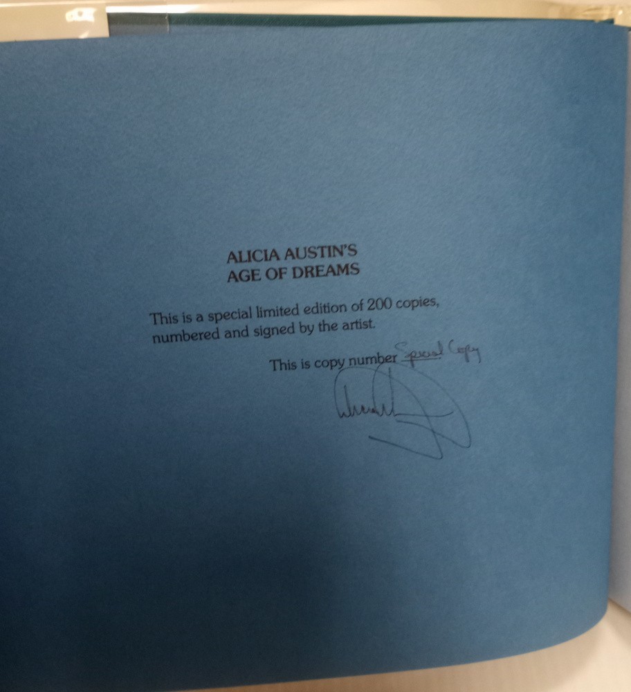 Alicia Austin’s Age of Dreams-Limited, Signed First Edition-1978-Donald M. Grant