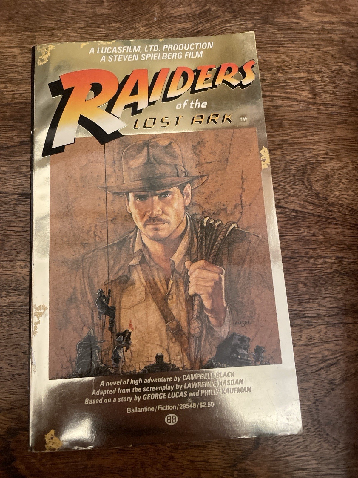 Raiders Of The Lost Ark ~ Campbell Black ~ 1981 (2nd Printing)