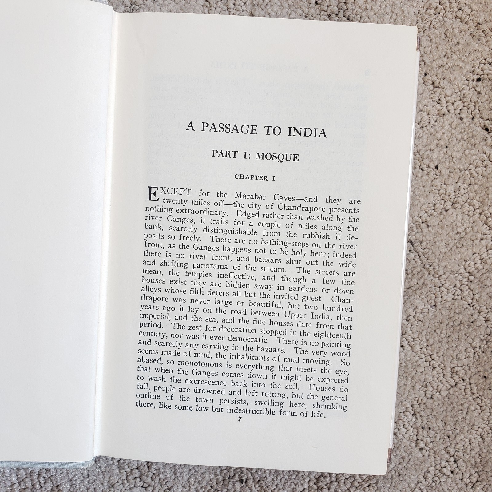 A Passage To India E M Forster Harbrace Modern Classics Edition 1952 Hardcover