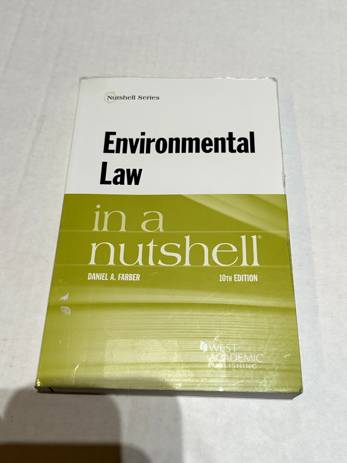 Environmental Law in a Nutshell by Daniel Farber (2019, Trade Paperback)
