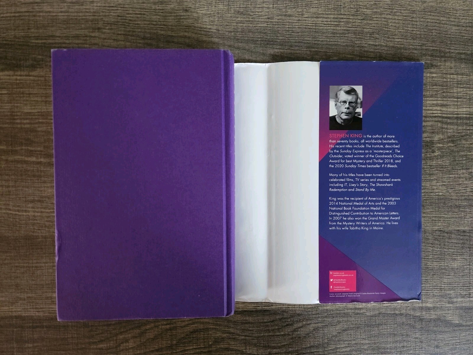 Stephen King BILLY SUMMERS UK Collector’s Edition Hardcover Hodder Special Cover