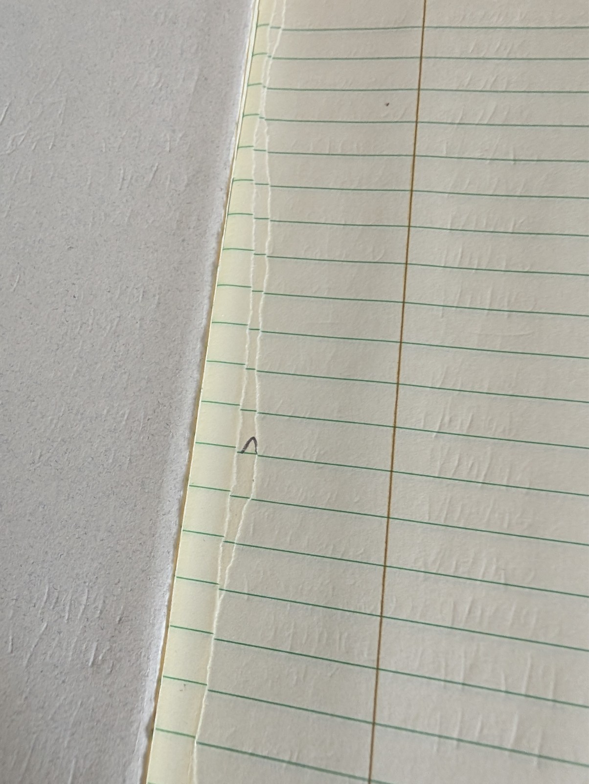Avery Account Record Book 56-231 Hardcover 1st 6 Pages are torn out