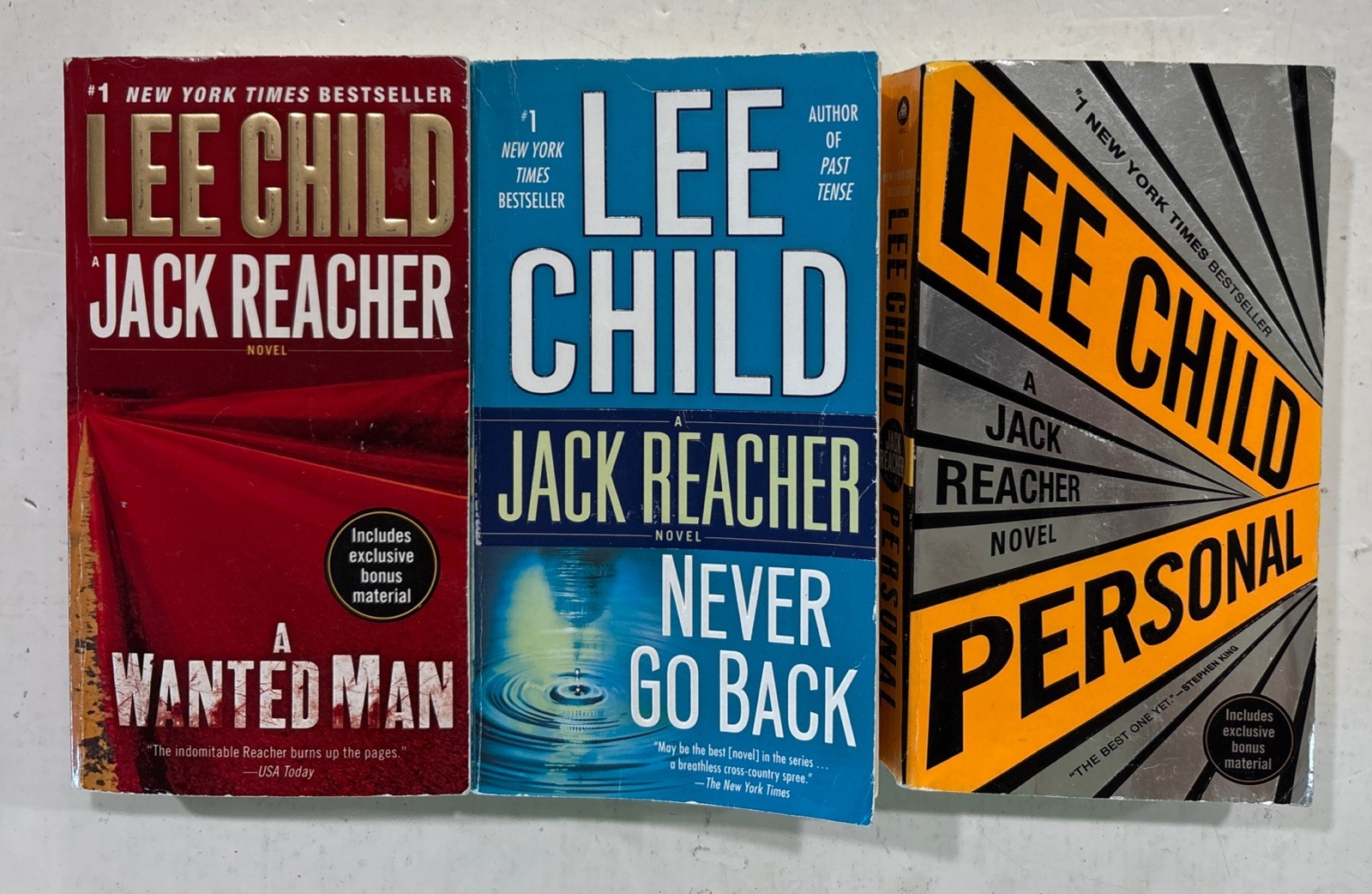 Complete JACK REACHER Series By LEE CHILD Books 1-30 Paperback Lot Set Prime TV