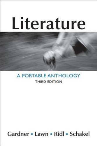 Literature: A Portable Anthology – Paperback By Gardner, Janet E. – GOOD