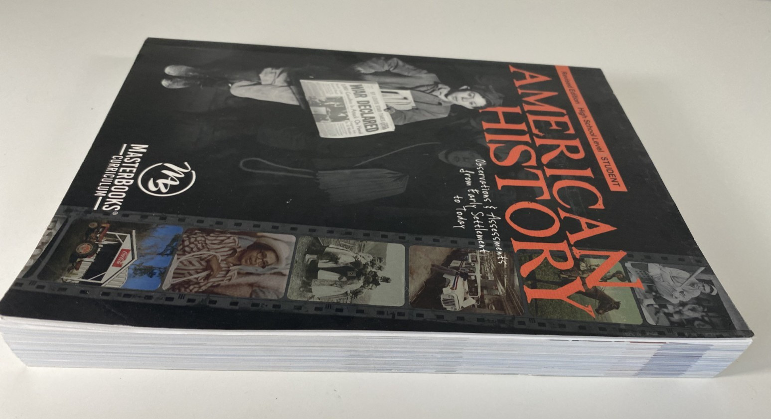 Masterbooks American History Student High School Revised 2022 Edition Curriculum