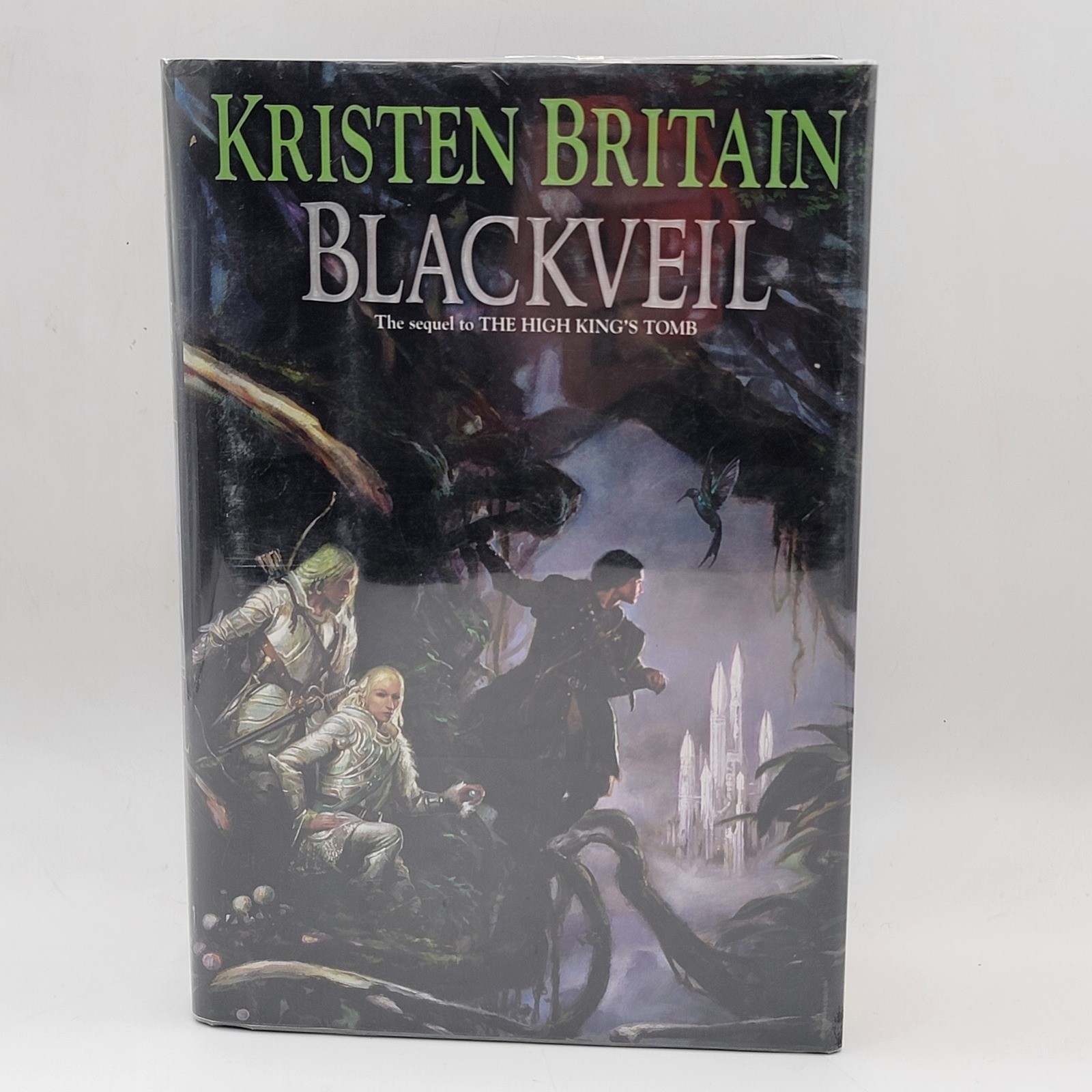 Kristen Britain Blackveil Hardcover Ex-Library Green Rider Book 4 Fair