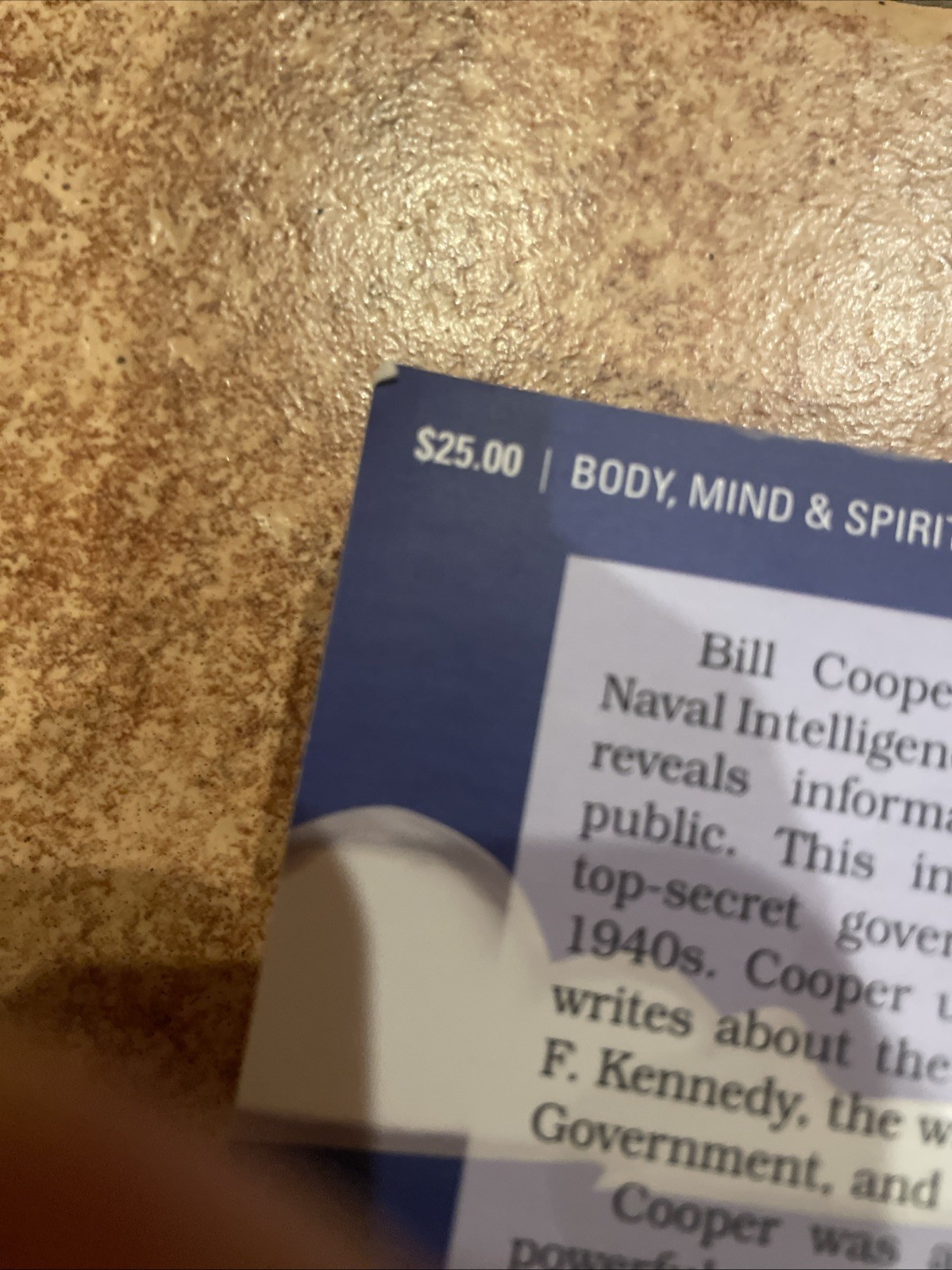 Behold a Pale Horse by William Cooper (2020 revised edition, Trade Paperback)