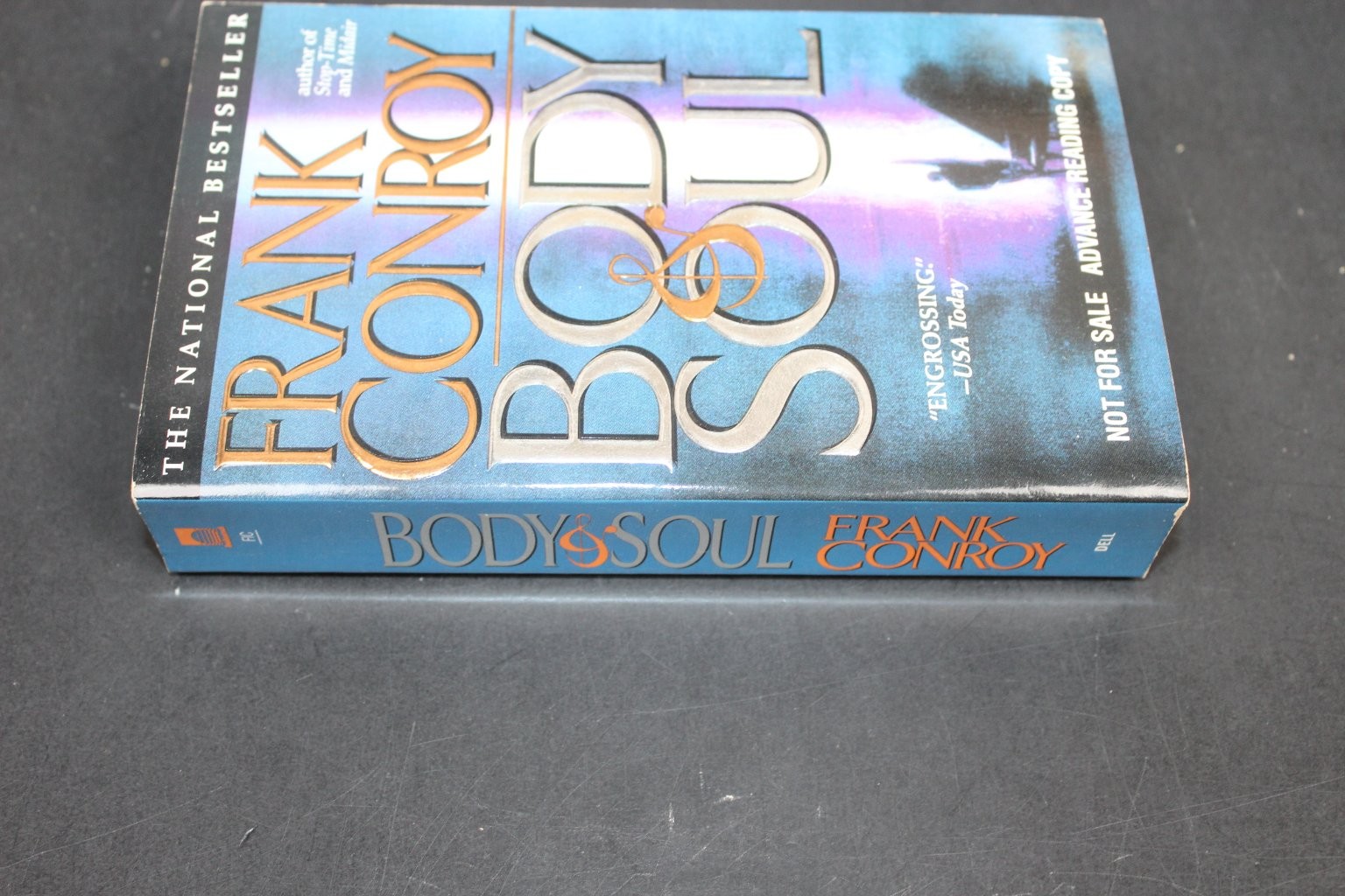 Body & Soul Frank Conroy 1994 Advance Reading Copy ARC Fiction Dell PB