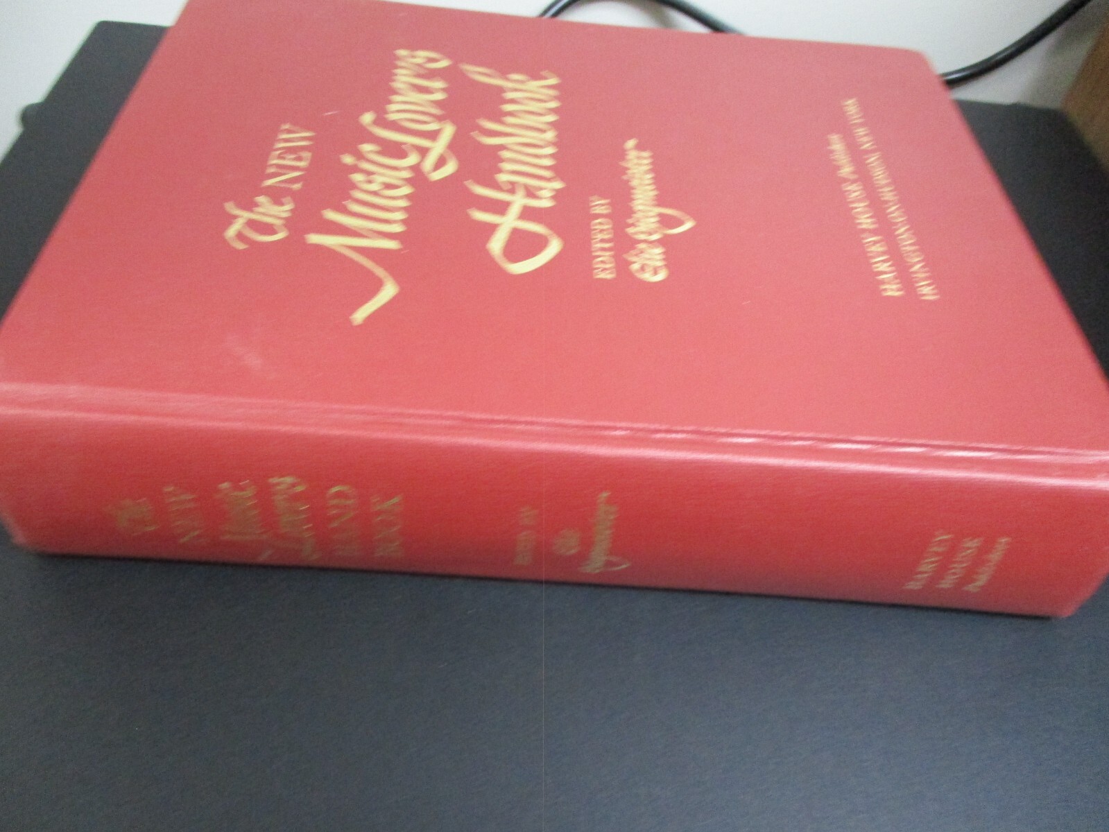 The New Music Lover’s Handbook-Hardcover/Elie Siegmeister/620 Pages