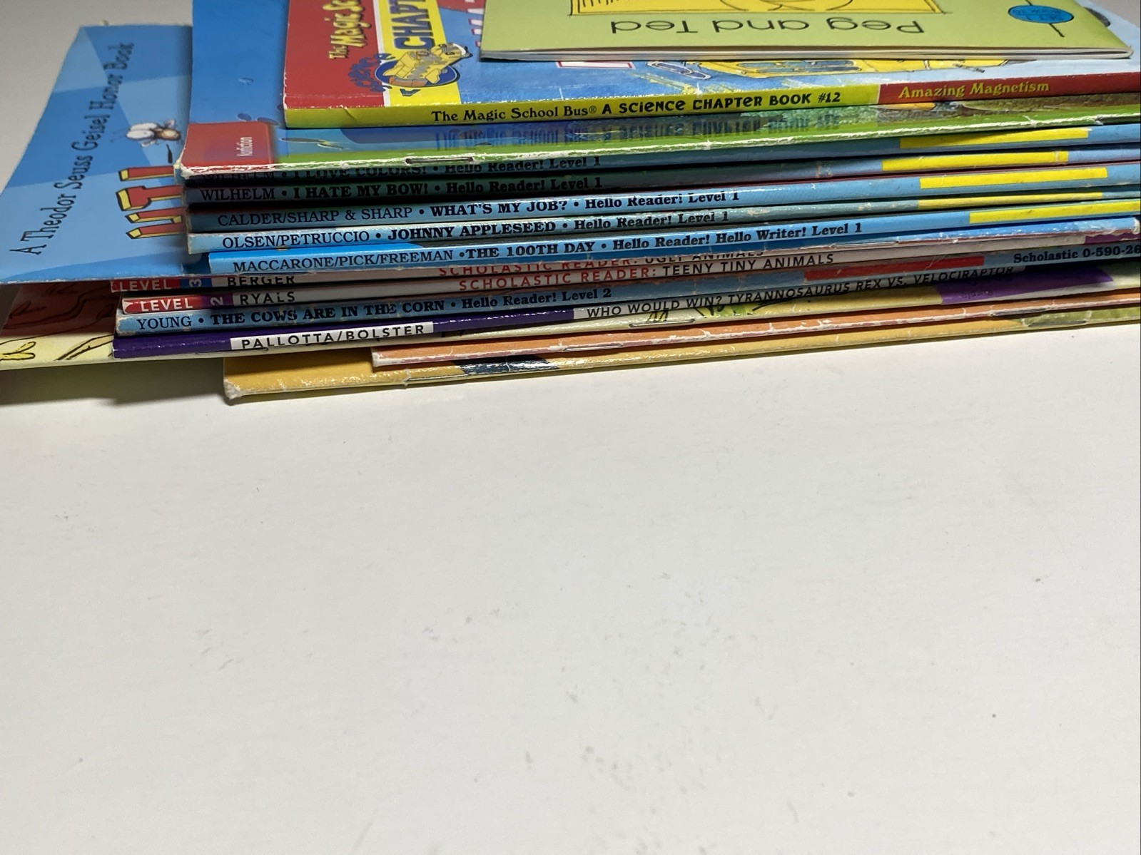 HUGE CHILDRENS BOOK LOT Of 16 Miscellaneous Scholastic Reader