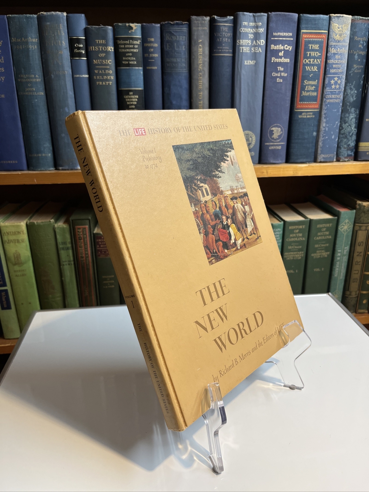 The New World (Richard B Morris, Time Life Vol 1 1963 Hardcover) °