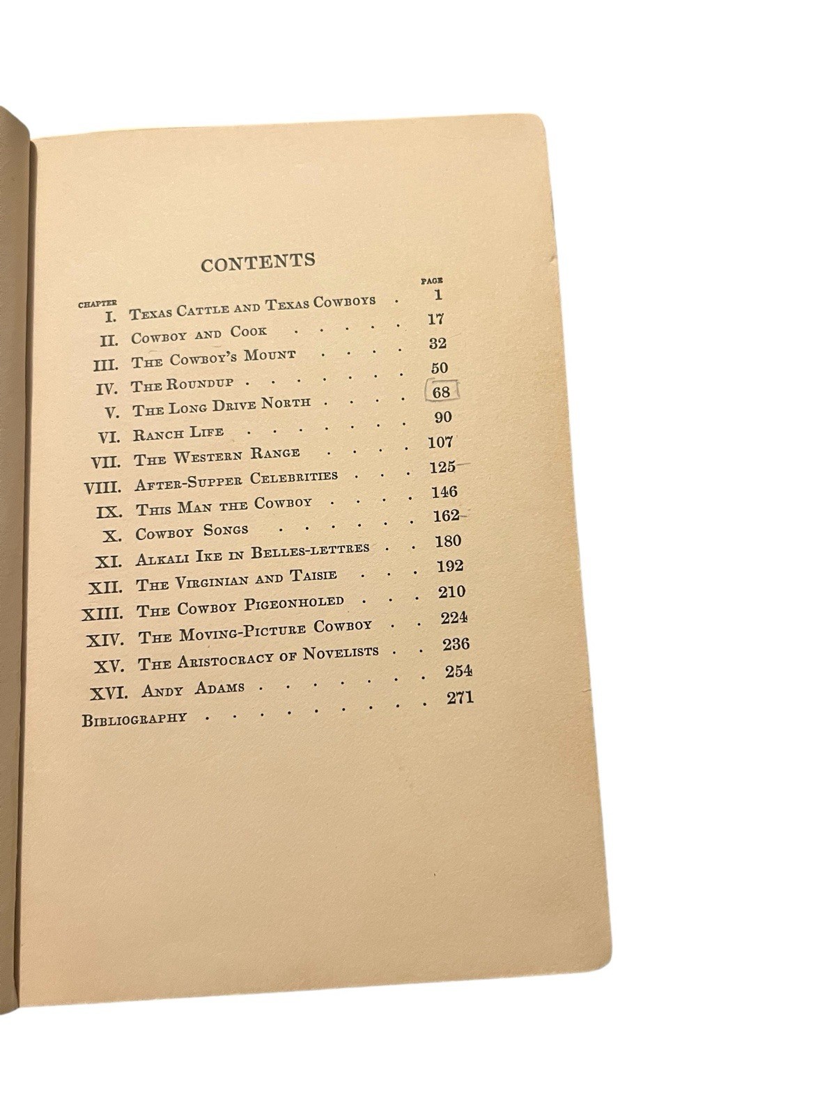 First Edition 1926 „THE COWBOY AND HIS INTERPRETERS“ by Douglas Branch Hard Book