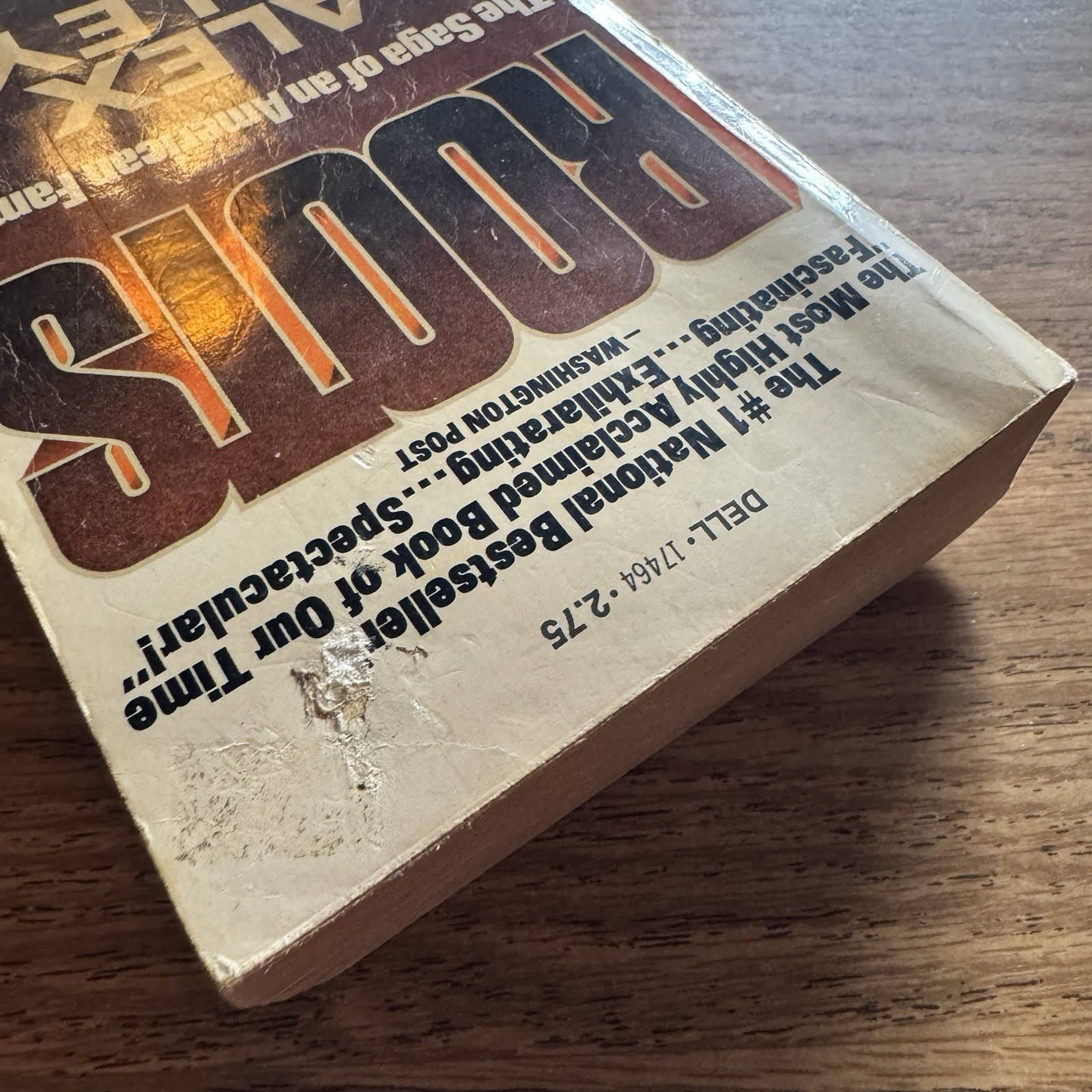 ROOTS By Alex Haley (1977, Paperback) 1st DELL Printing (Dell 17464)