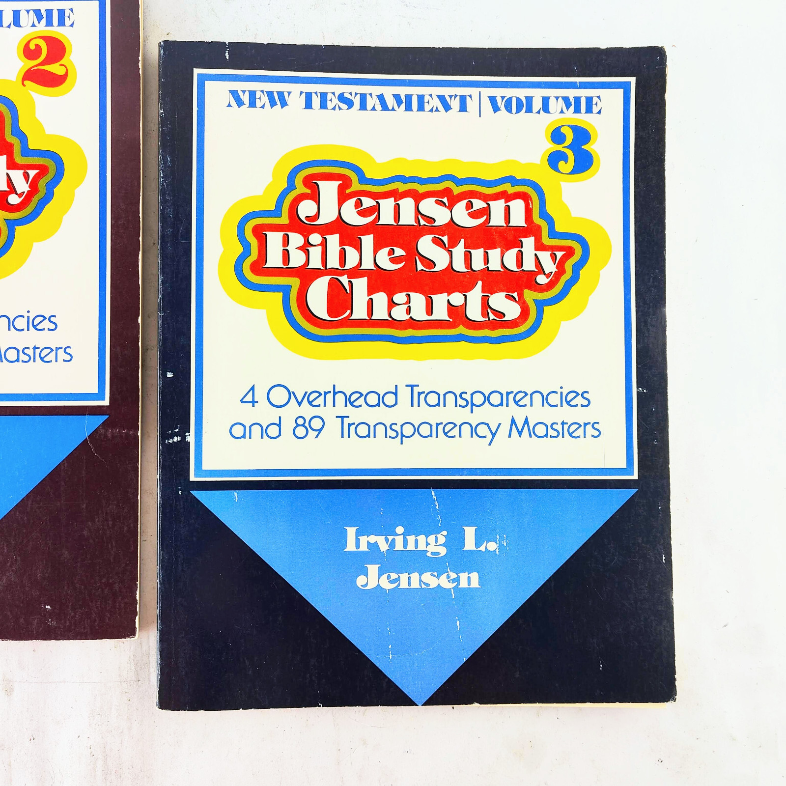 Jensen Bible Study Charts Complete Set Volume 1 2 3 Lot 228 Transparency Masters