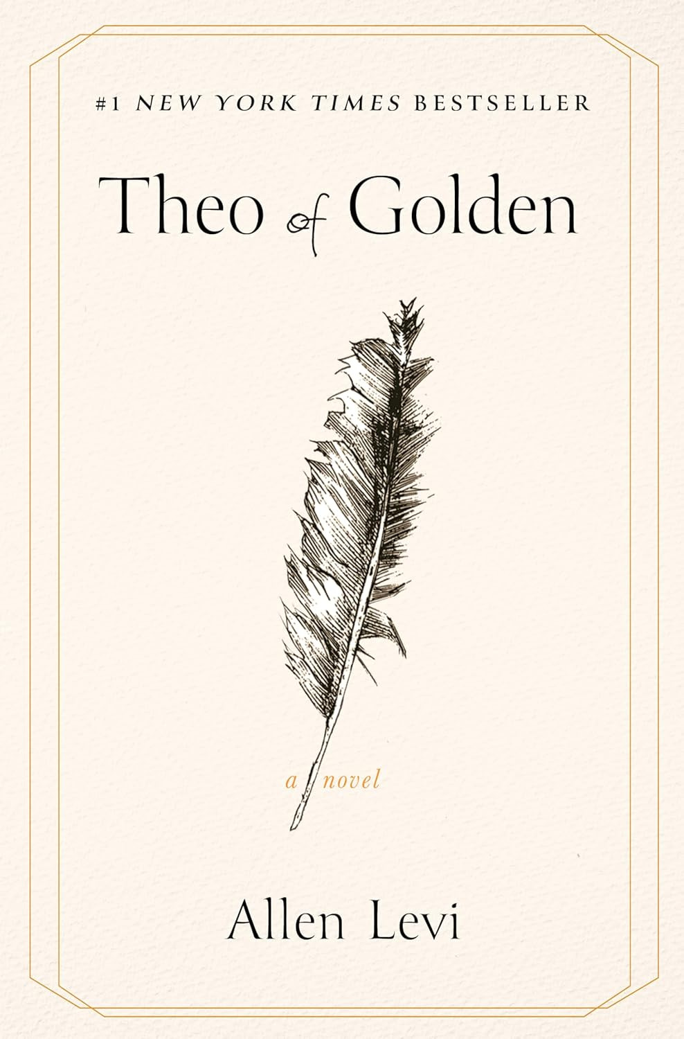 Theo of Golden Novel Paperback Inspirational Fiction Bestselling Book