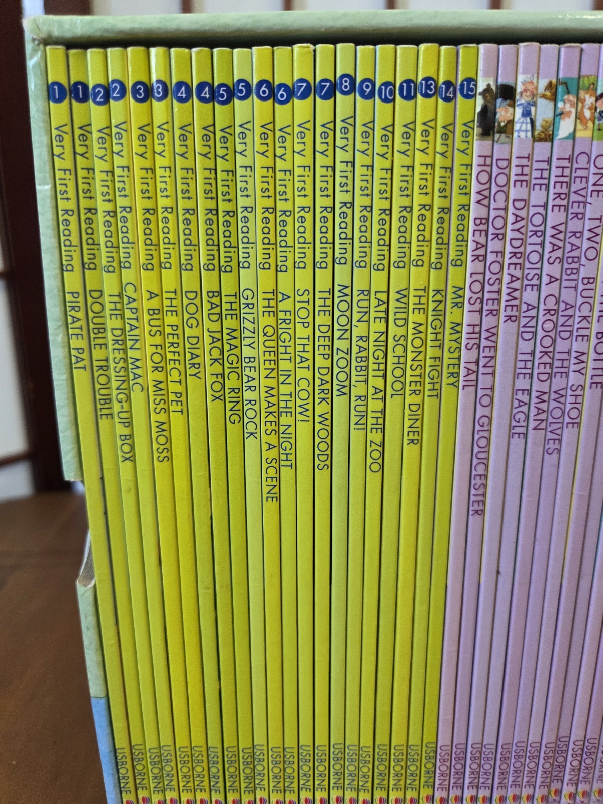 My First Reading Library Complete Box Set of 50 Books Usborne Kids Books 01252