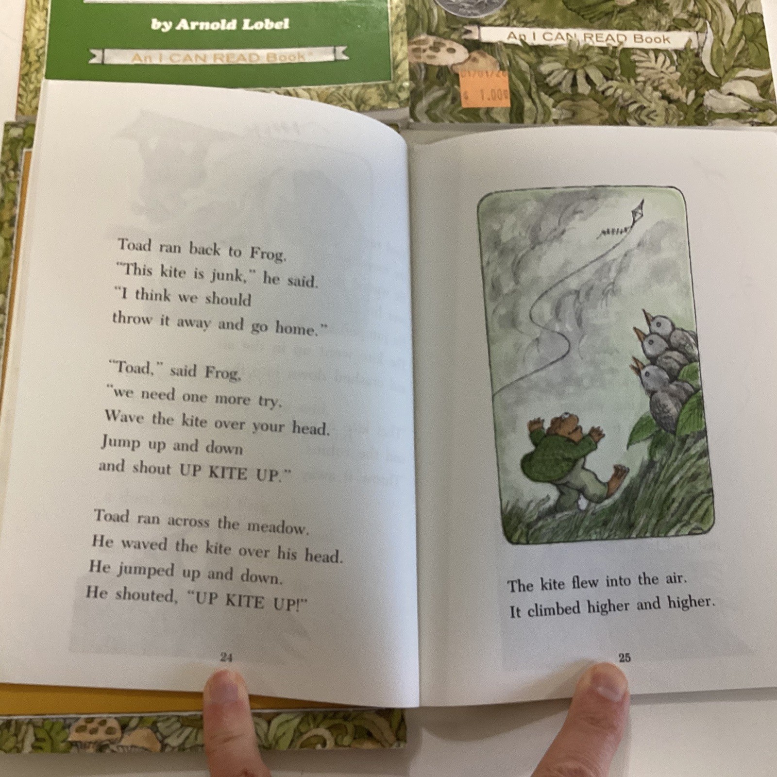 Arnold Lobel Frog and Toad Kindergarten 1st 2nd Grade Children Reader 4 Book Lot