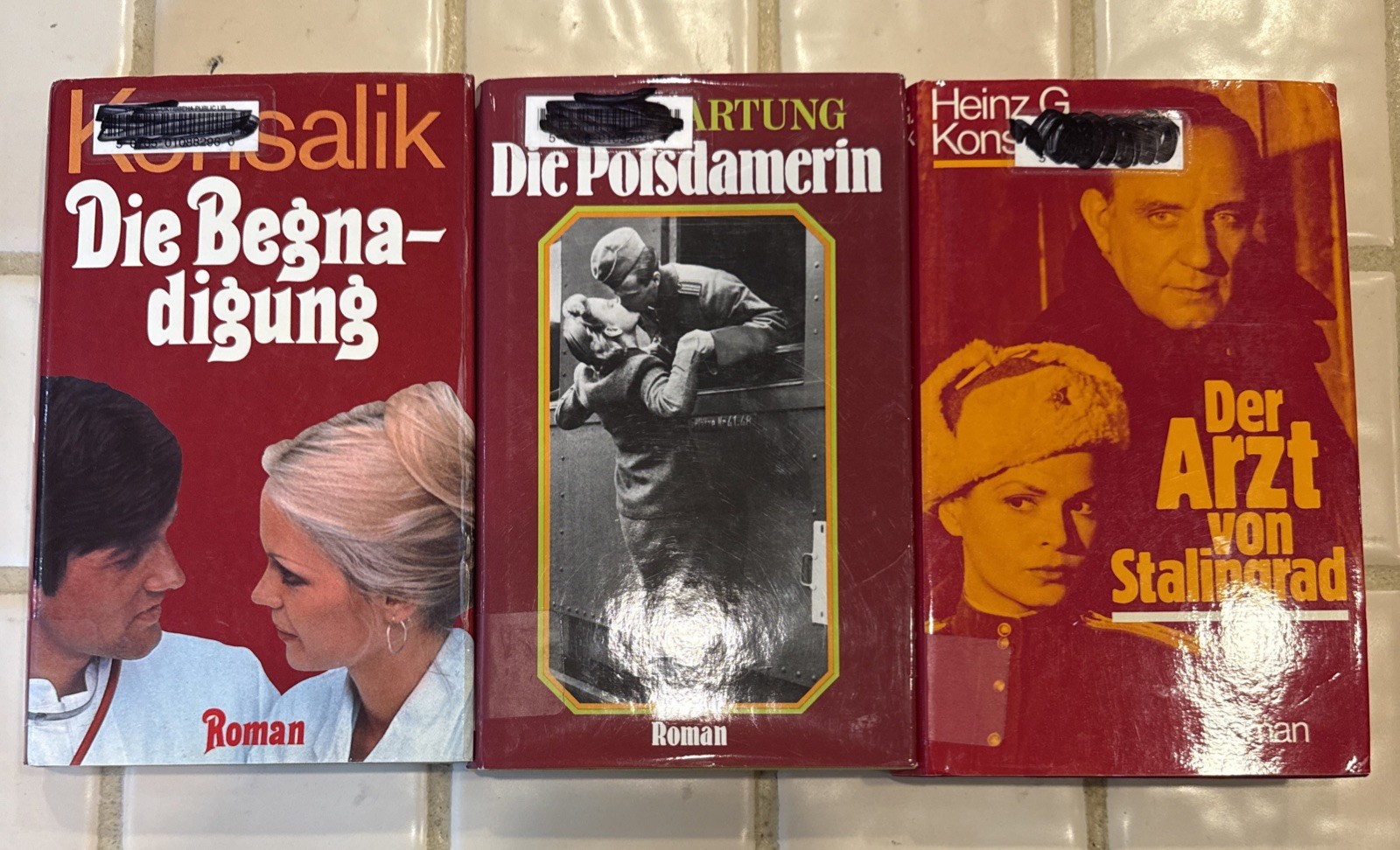 Set Of 3 Roman Books