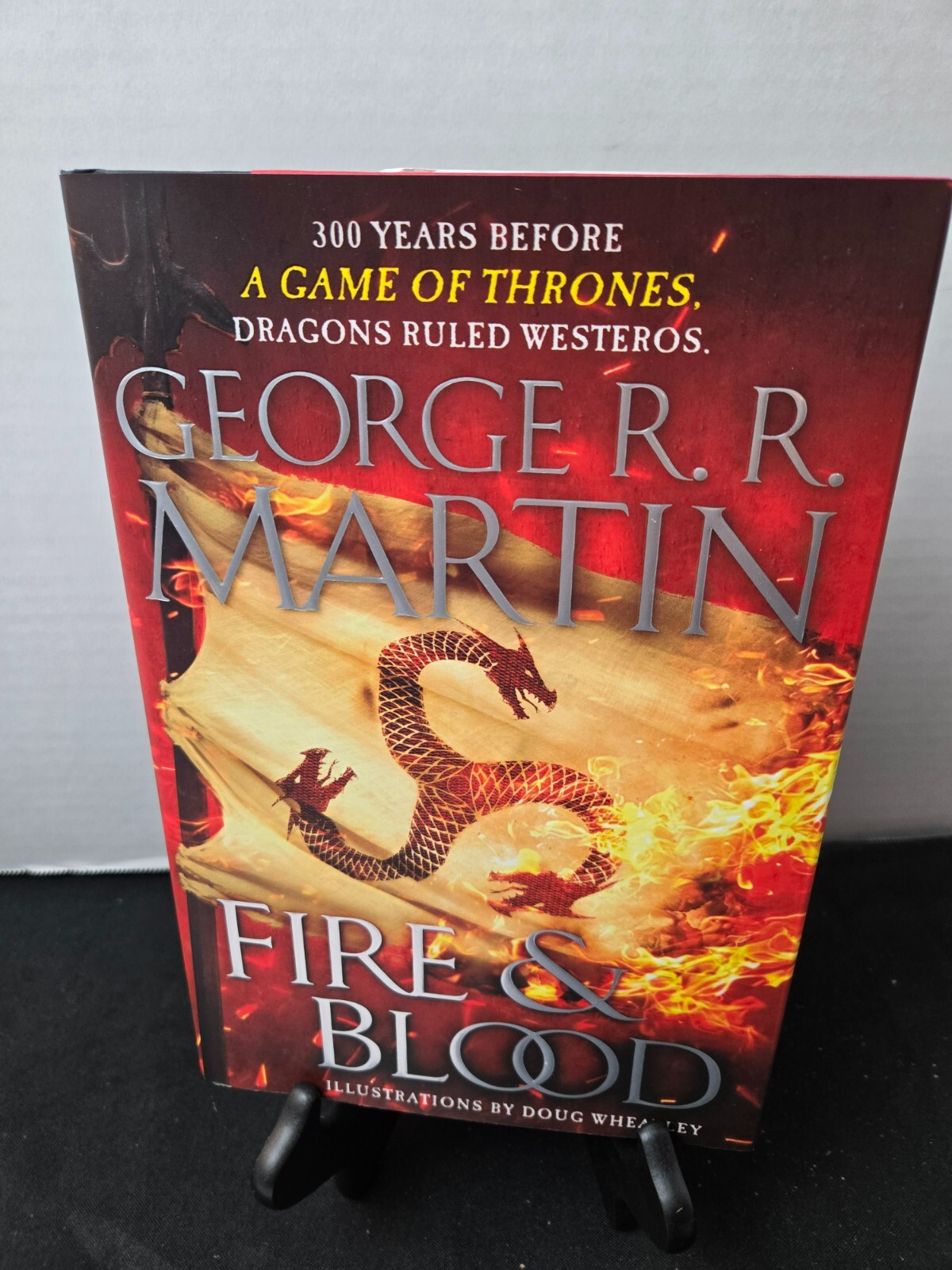 House of the Dragon Fire & Blood George R R Martin SIGNED 1st/1st 2018 HCDJ NEW!