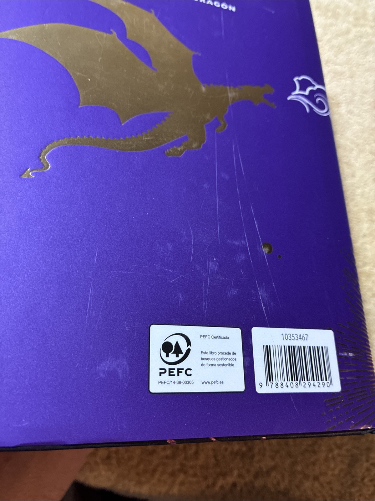 Fourth Wing Spanish Alas de Sangre Special Deluxe Edition Digitally Signed