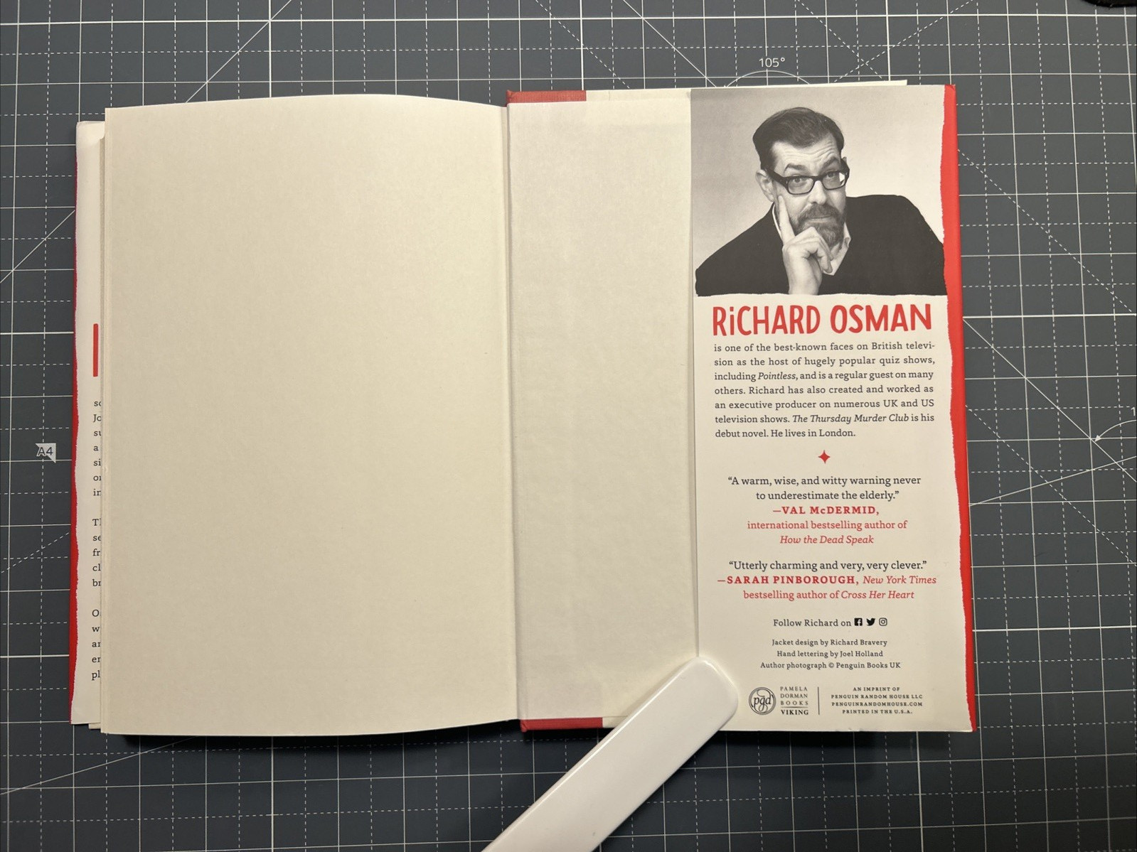 The Thursday Murder Club – Richard Osman – 1st Edition 1st Print VG+