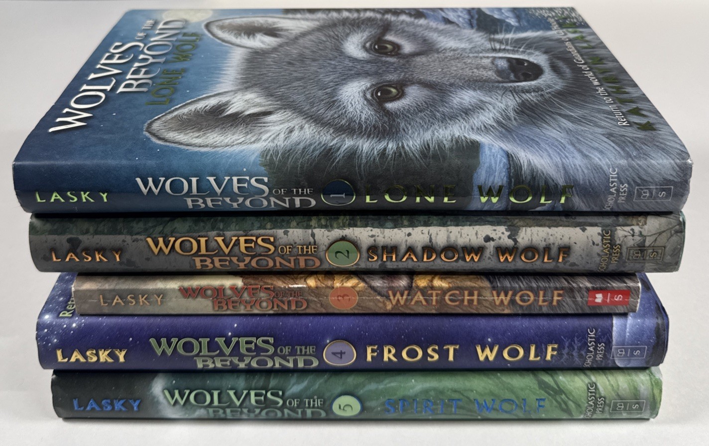 Wolves of the Beyond Series Books 1-5 Kathryn Lasky HC PB Lot