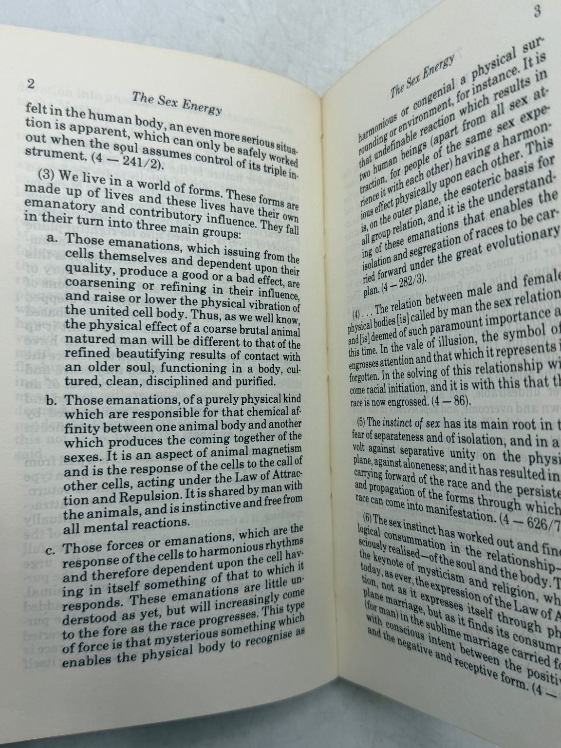 Compilation on Sex Alice A. Bailey 1984 Second Printing Lucis Trust Esoteric