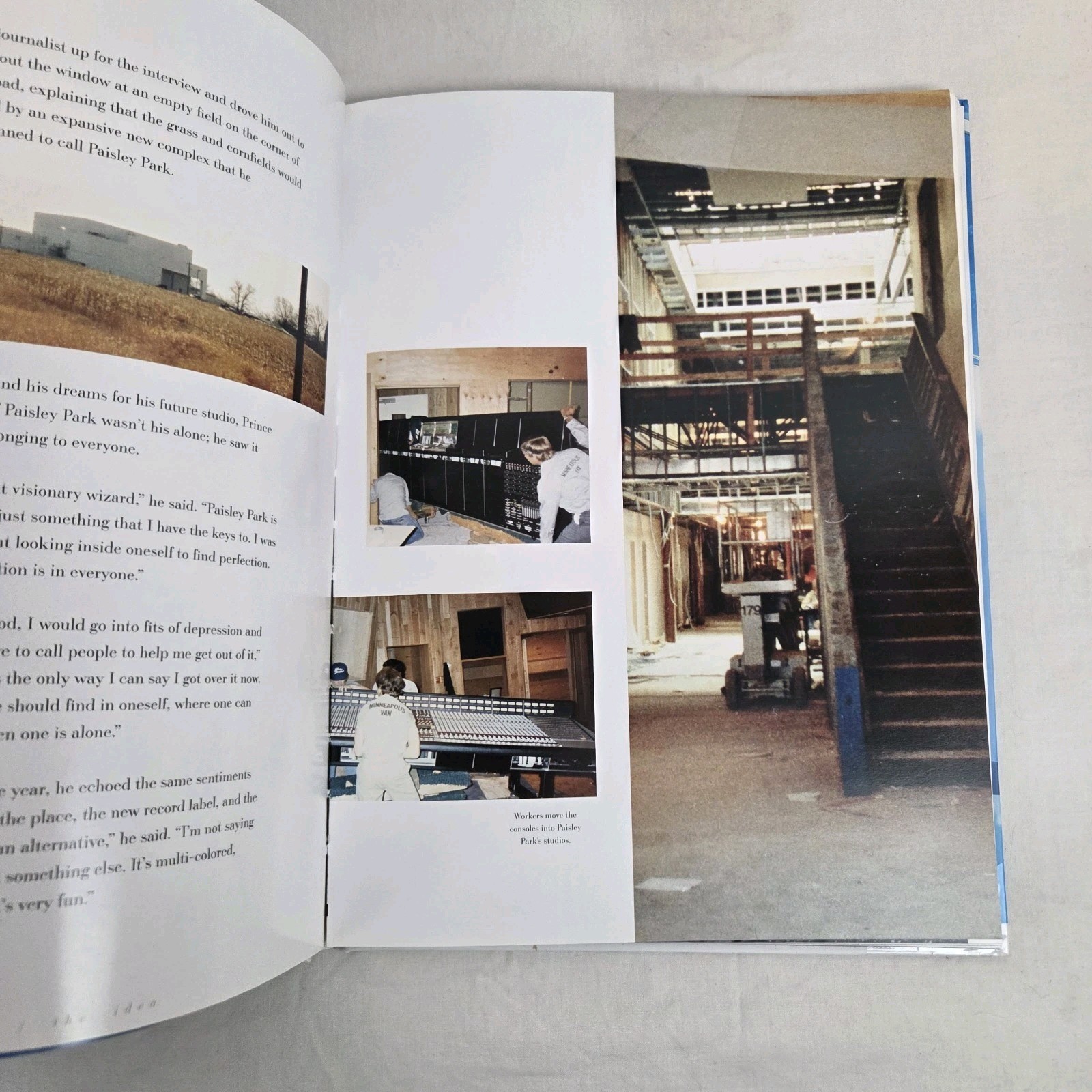 Paisley Park Archives Exhibition Series Tour Book Prince Illustrated Book