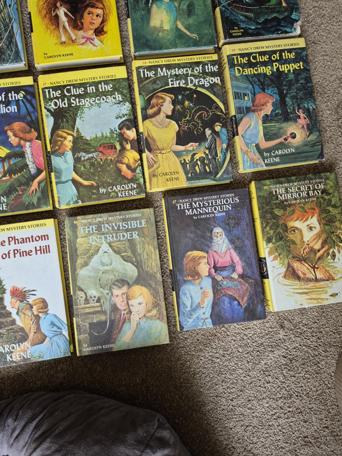 Lot (25) Vtg Nancy Drew Mystery Stories HC & 6 Hardy Boys From 1959 – 1977