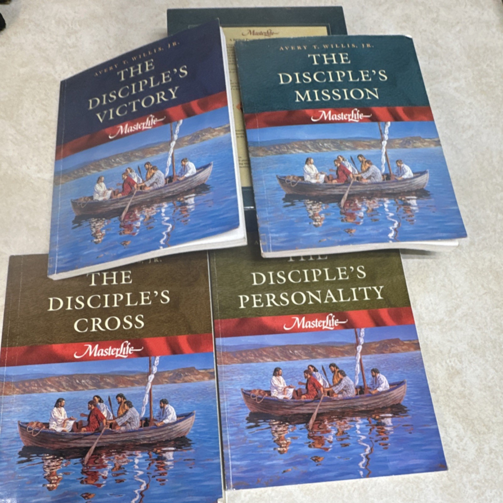 LifeWay MasterLife Book Set Biblical Process for Growing Disciples 4 Vol 1997