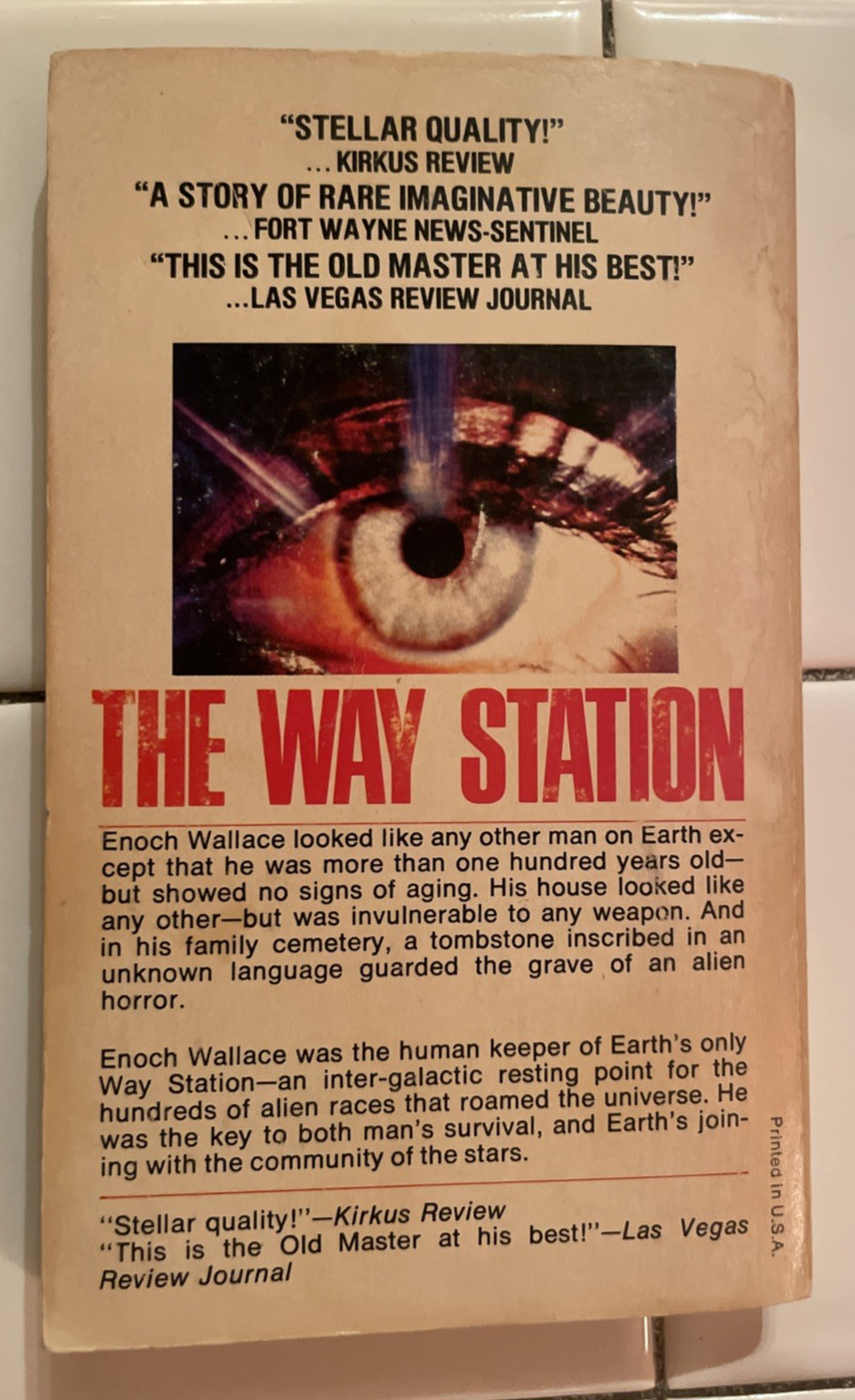 Clifford D. Simak – Way Station – Manor Books c 1963