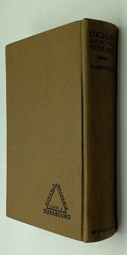 Dickon Among The Indians by M. R. Harrington 1938 Clarence Ellsworth Illustrat..