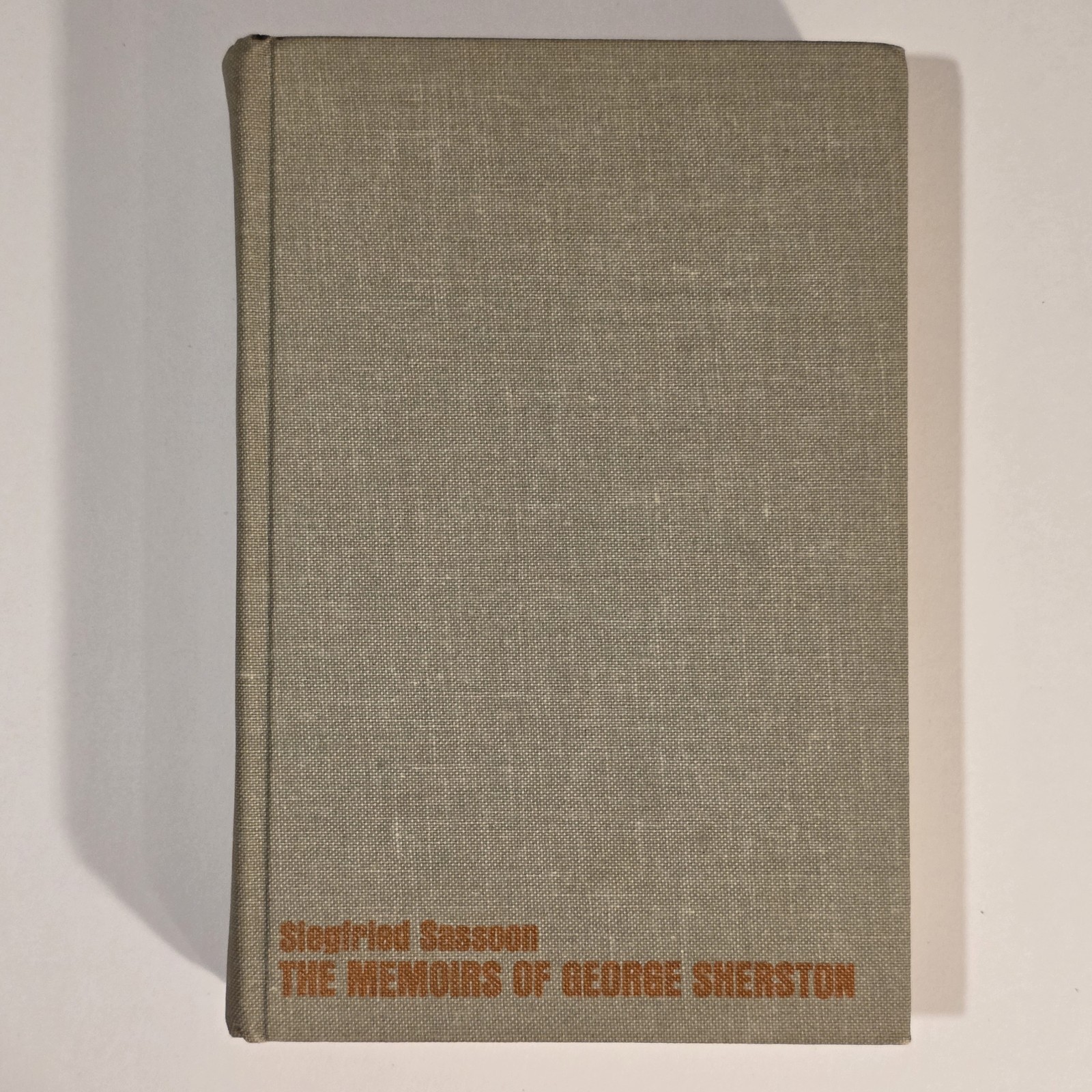 The Complete Memoirs of George Sherston Siegfried Sassoon 1967 War Memoir WW1