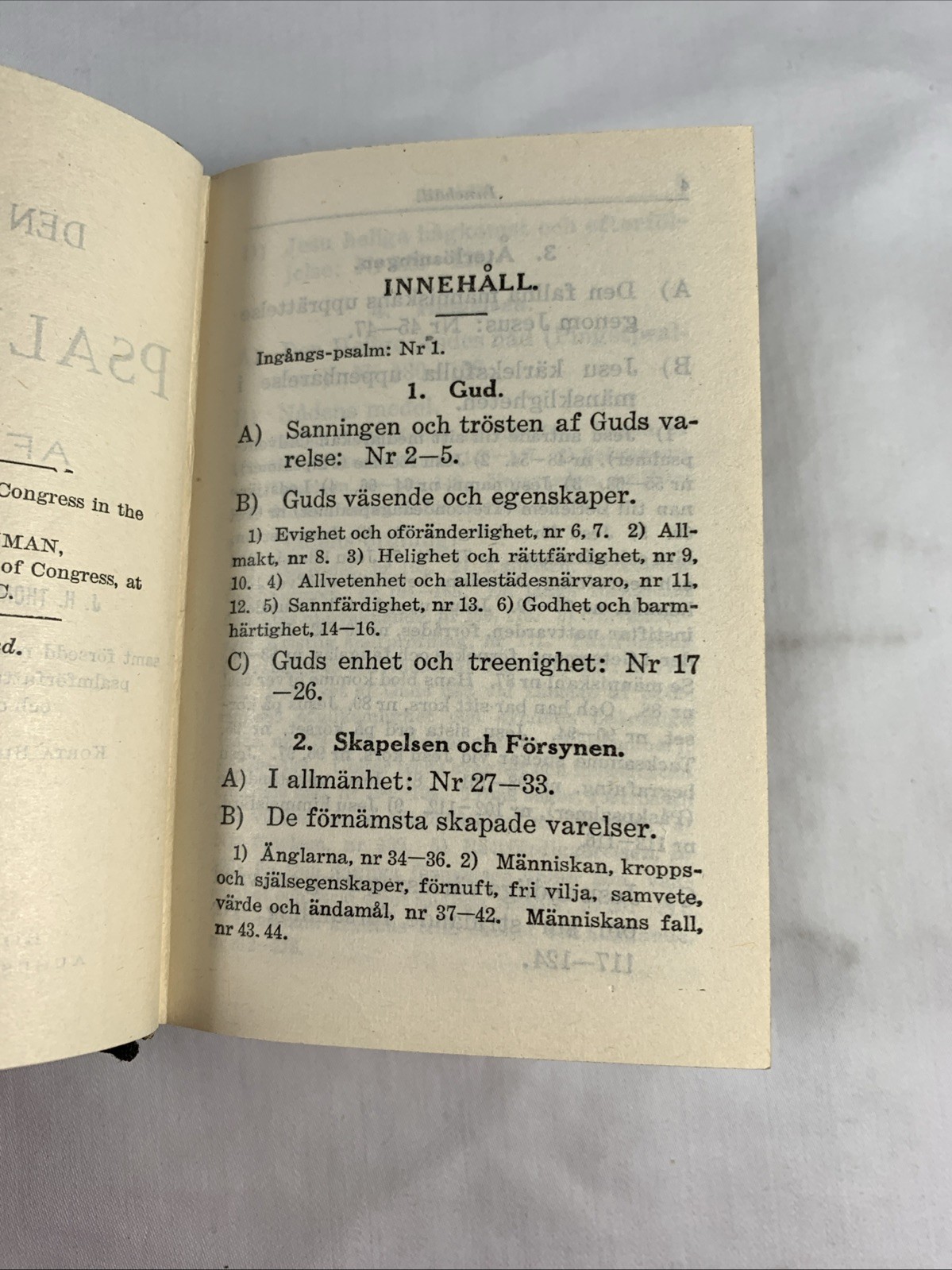 Den Svenska Psalm-Boken (Swedish) Pocket Size