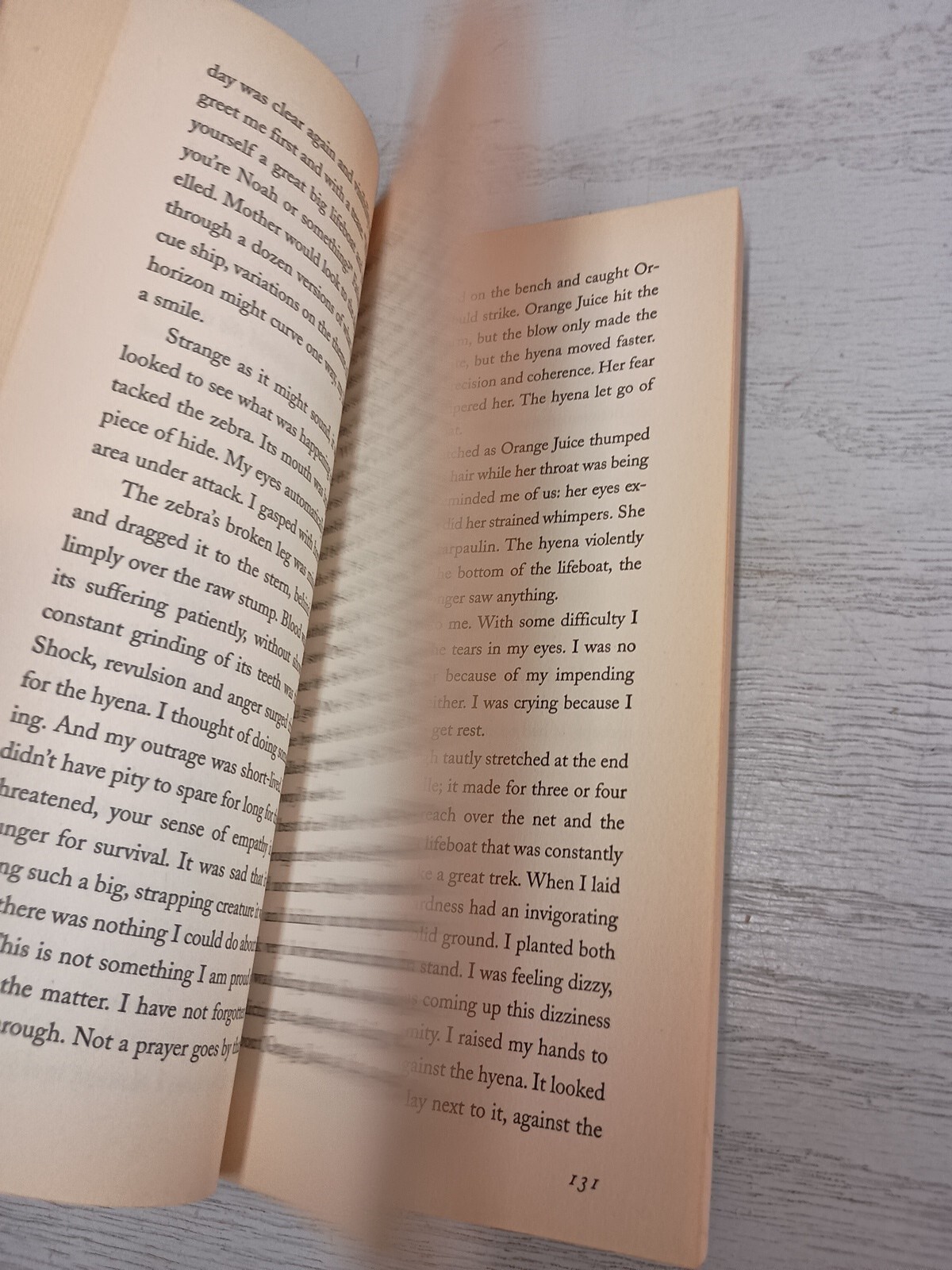 Life of Pi – A Novel By Yann Martel; 2002 Paperback