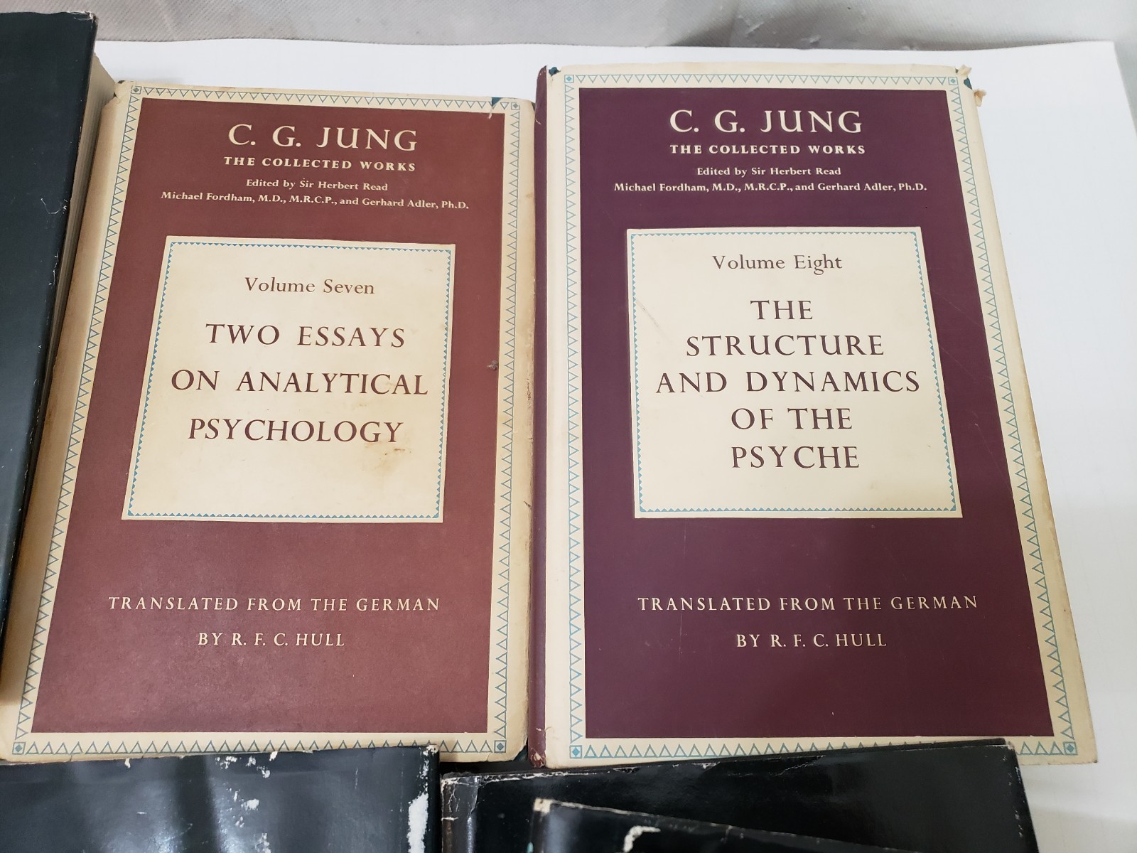 Collected Works of C.G. Jung – Partial Vintage Set Volumes 2 thru 17 — READ