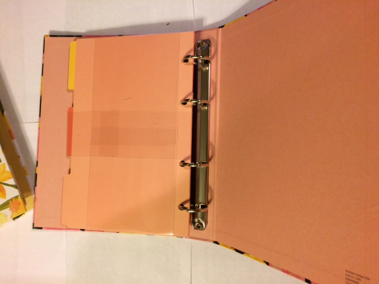 2 Horizon Group USA Gardening Planning 4 Ring Binder 40 Double-Sided Note Pages