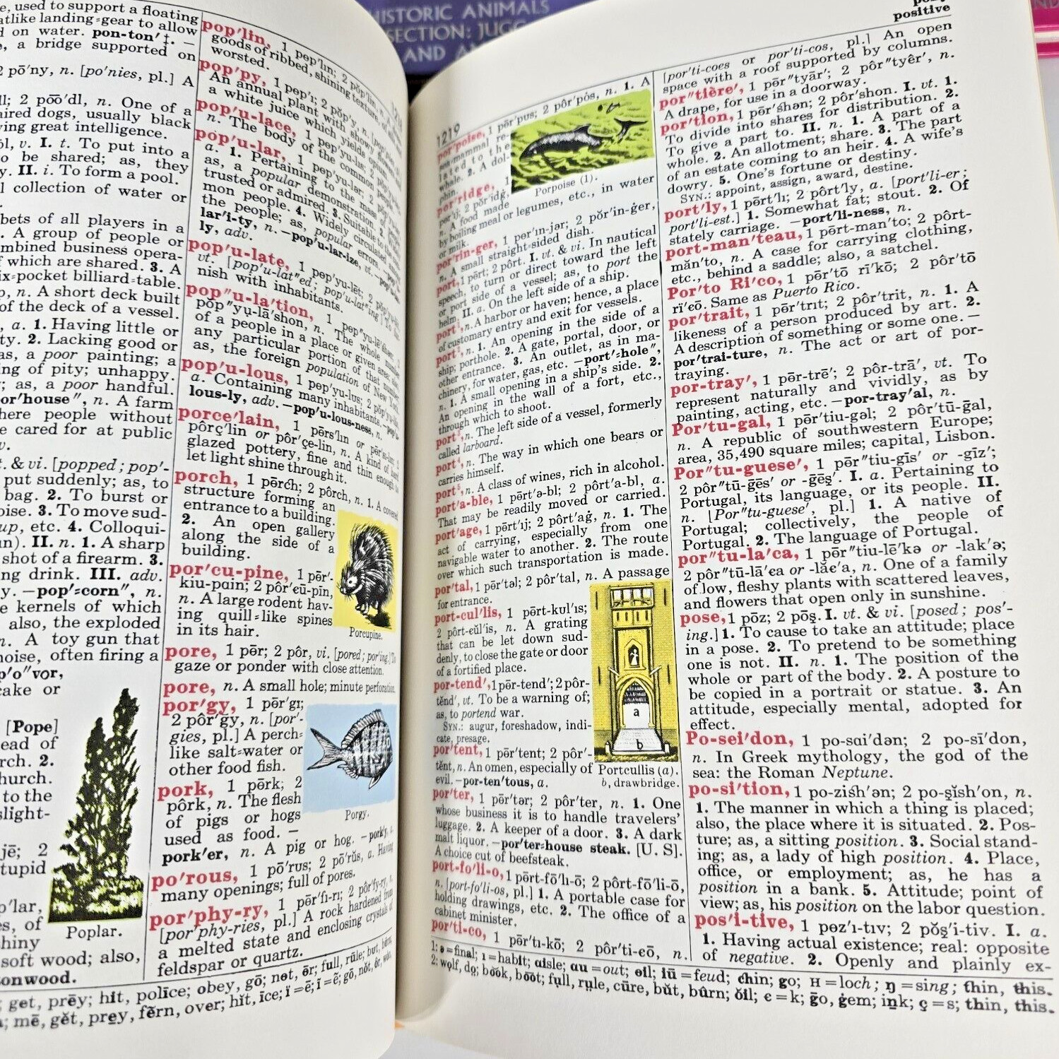 Funk And Wagnalls Standard Treasury of Learning Dictionary Travel More 5 Books