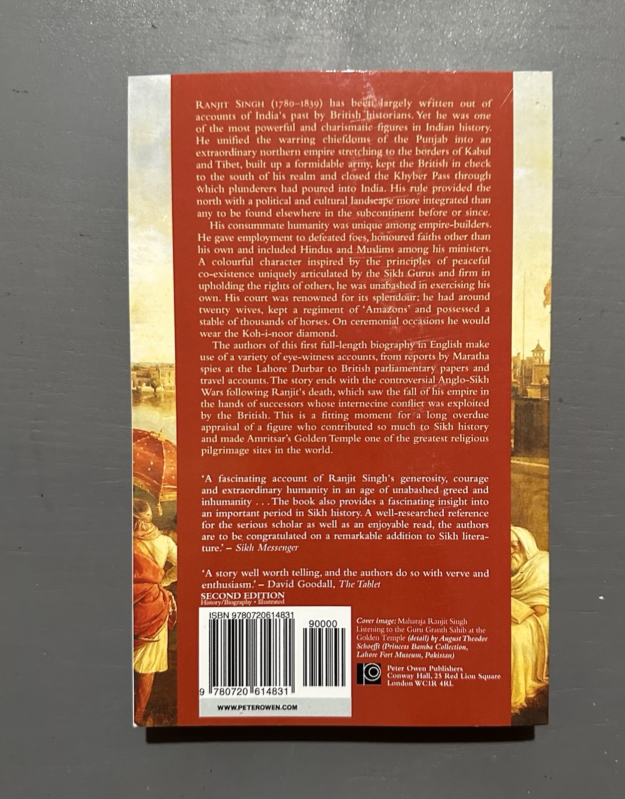 EMPIRE OF THE SIKHS: REVISED EDITION By Patwant Singh & Jyoti M. Rai