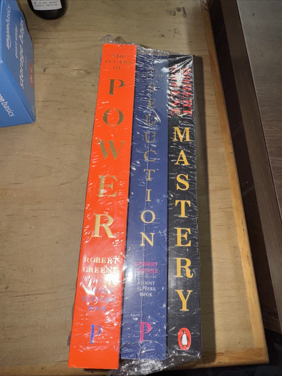 E 3 Books Set (The Art Of Seduction, The 48 Laws of Power, Mastery Robert Greene