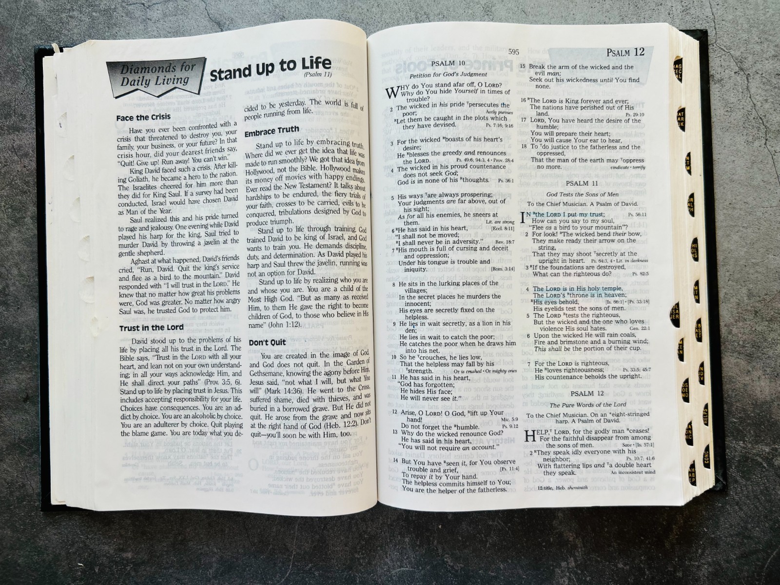 Prophecy Study Bible Hardcover Book 1997